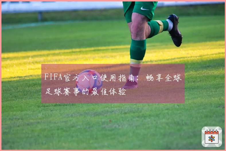 FIFA官方入口使用指南：畅享全球足球赛事的最佳体验